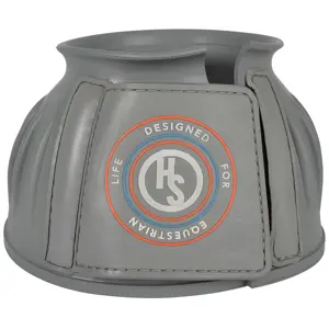 Kopper med borrelås grå 1 par