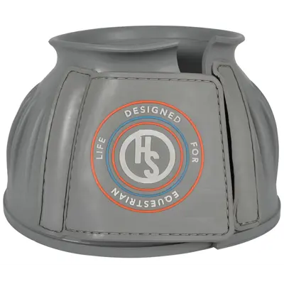 Kopper med borrelås grå 1 par