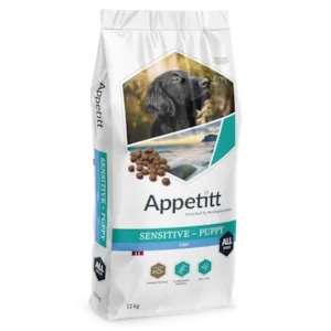 Hundefôr Sensitive Puppy Fish All Breed 12 kg