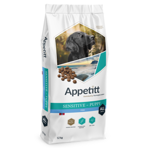 Hundefôr Sensitive Puppy Fish All Breed 12 kg