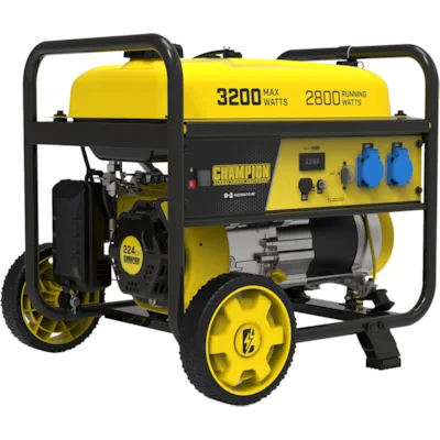 Strømaggregat bensin 500559-EU-SC i stålramme 3200W, bilde 5