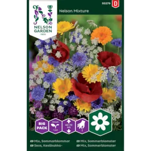 Frø sommerblomster Nelson Mixture Big Pack