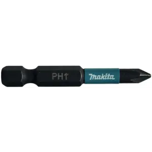 Bits PH1 50 mm 1/4" Impact Black