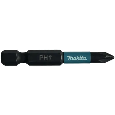 Bits PH1 50 mm 1/4" Impact Black