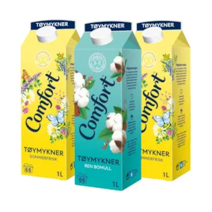 Tøymykner kit 2 Sommerfrisk og 1 Ren Bomull