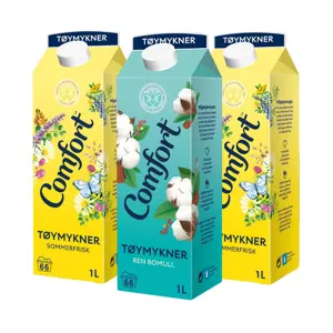 Tøymykner kit 2 Sommerfrisk og 1 Ren Bomull