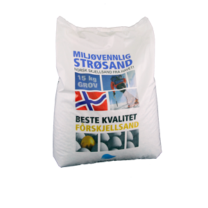 Skjellsand grov 15 kg