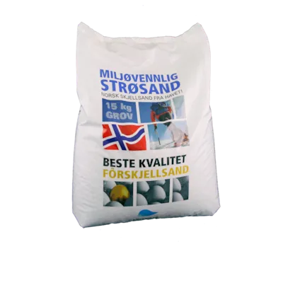 Skjellsand grov 15 kg