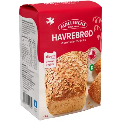 Havrebrød 1 kg