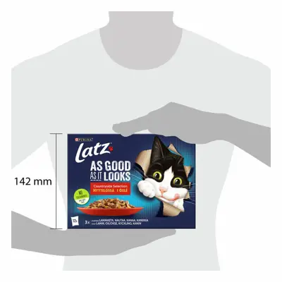 Våtfôr Agail Mixed 12x85 g, bilde 2