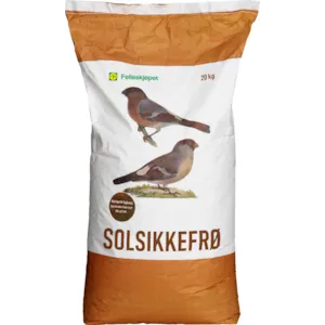 Solsikkefrø stripet 20 kg