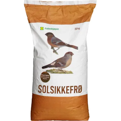 Solsikkefrø stripet 20 kg