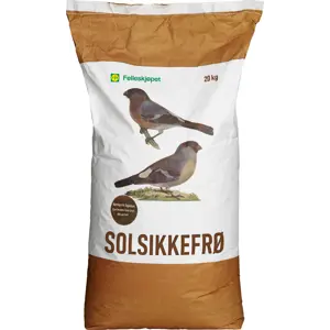 Solsikkefrø stripet 20 kg