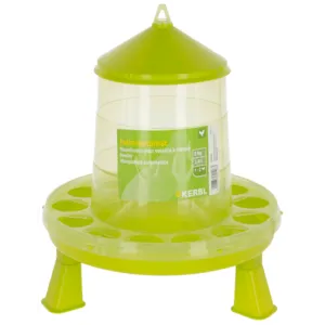 Fôrsilo med ben til høns