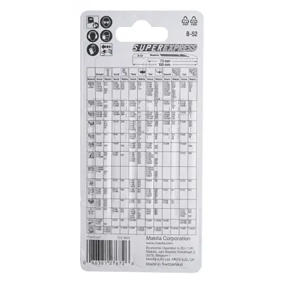 Stikksagblad B52 Universal 5 stk, bilde 3