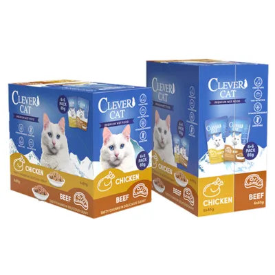 Våtfor biff og kylling 12 x 85 g