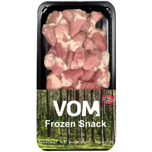 Hundefôr kyllinghjerter frosset 250 g