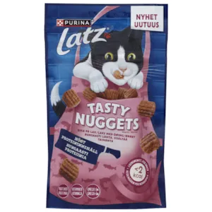 Kattesnacks Tasty Nuggets laks og ørret 50 g