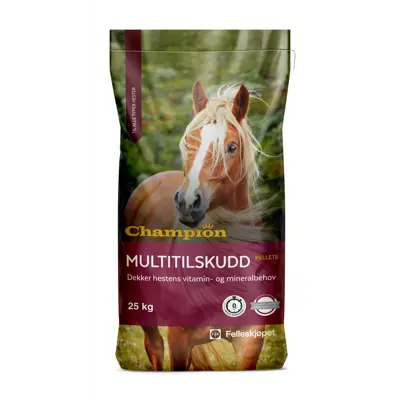 Multitilskudd pellets 25 kg
