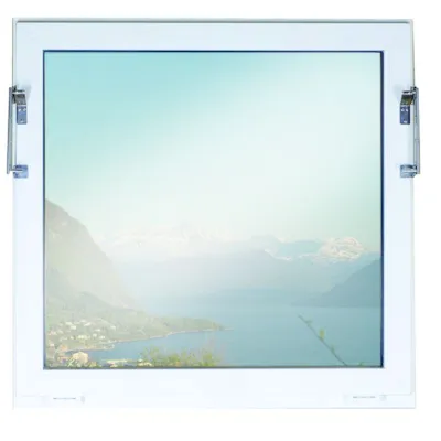 Ventilasjonsvindu PVC 112x75 cm