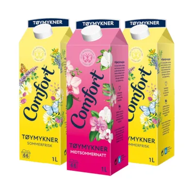 Tøymykner kit 2 Sommerfrisk og 1 Midtsommernatt