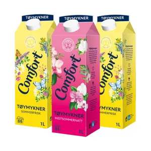 Tøymykner kit 2 Sommerfrisk og 1 Midtsommernatt