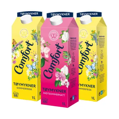 Tøymykner kit 2 Sommerfrisk og 1 Midtsommernatt