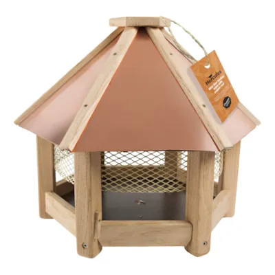 Fuglemater kobber H45 cm