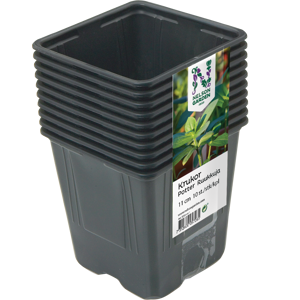 Plastpotter 11 cm 10 pk
