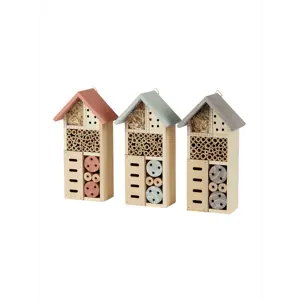 Grouw insektshotell 13x8,5x26 cm