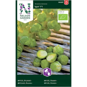 Frø rosenkål Igor økologisk