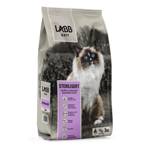 Kattemat Sterilisert 3 kg