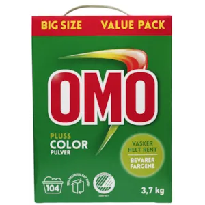 Vaskepulver Omo Pluss Color 3,7 kg