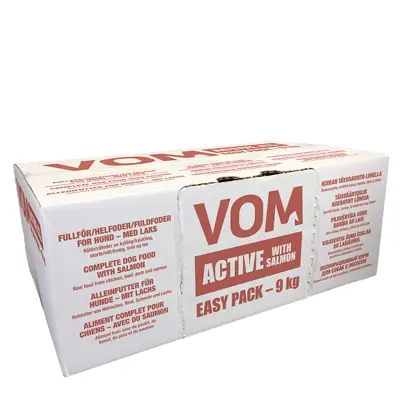 Fullfôr Active laks frosset Easy Pack 9 kg