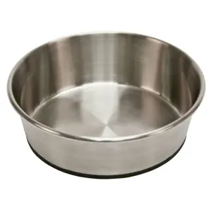 Matskål i rustfritt stål