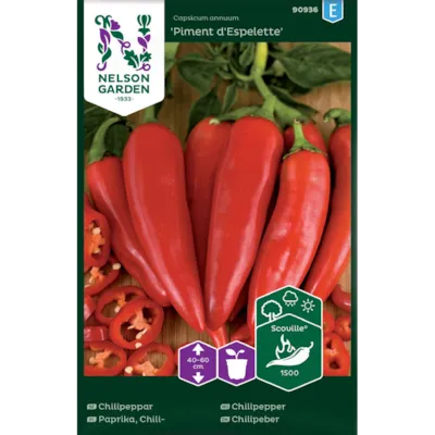 Frø chilipepper Piment D'Espelette