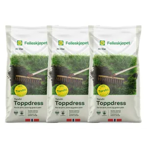 Torvfri Toppdress 40 L - 3 pk