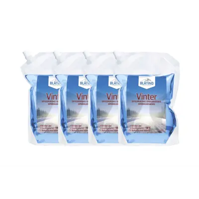 Spylervæske -18°C 4x3 L