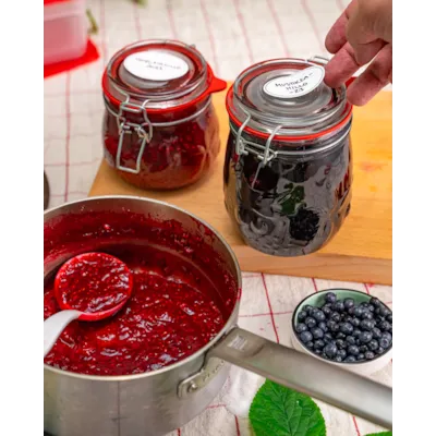 Syltetøyglass med vippelokk 0,5 L, bilde 4