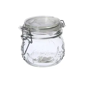 Syltetøyglass med vippelokk 0,5 L