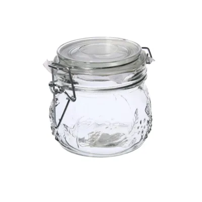 Syltetøyglass med vippelokk 0,5 L