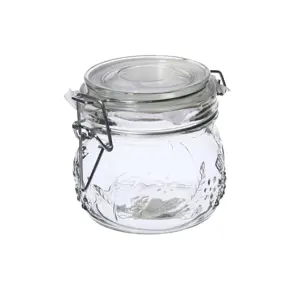 Syltetøyglass med vippelokk 0,5 L