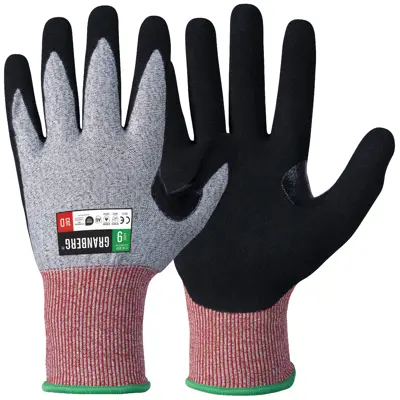 Kuttbestandig hansker grå
