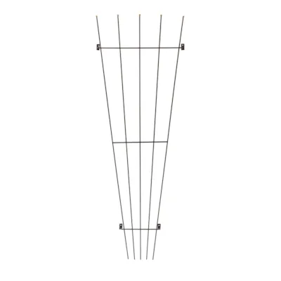 Espalier metall vifte rust H160 cm