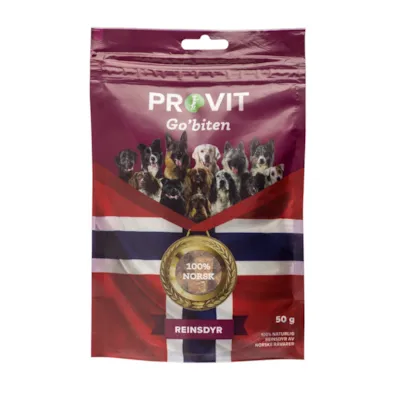 Go`biten frysetørket reinsdyr 50 g