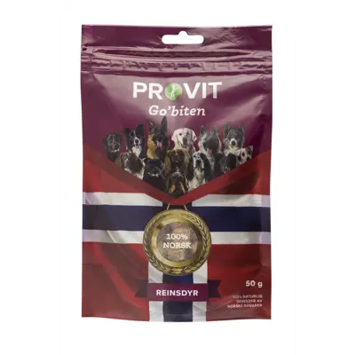 Go`biten frysetørket reinsdyr 50 g