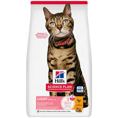 Kattemat Light Adult Kylling 1,5 kg