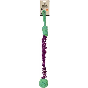 Hundeleke tau med strikk