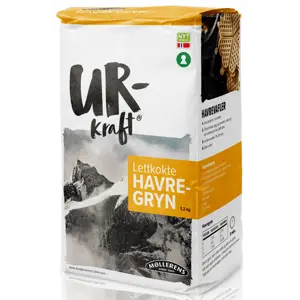 Havregryn lettkokt 1,2 kg