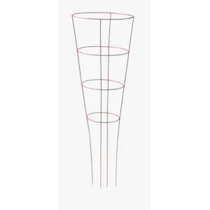 Espalier for tomatplanter rust H135 cm